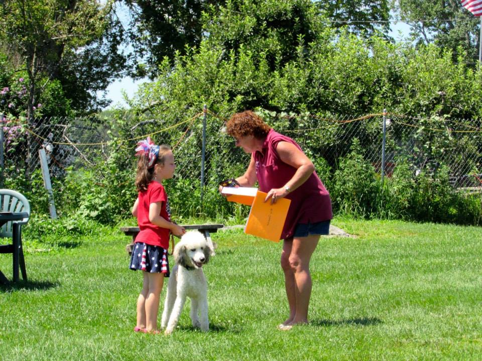 Youth Dog Training Camp with our poodle Dash