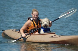 Jake in the Kayak